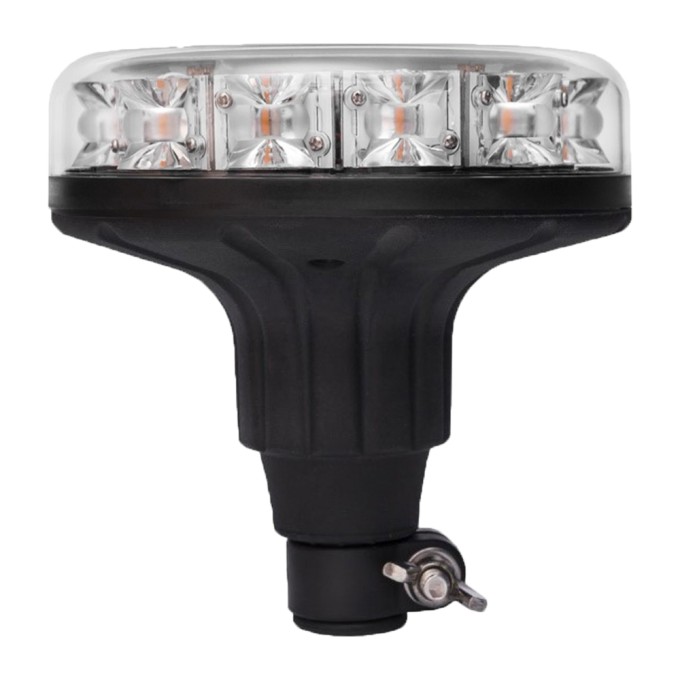 Girofar LED din pole (cap de bara) 12-24V 12 LED-uri de 3W - 5 ani Garantie